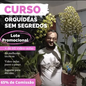 Imagem de capa para o Curso online Curso Orquídeas Sem Segredos - Prof. Andrew Fogtman