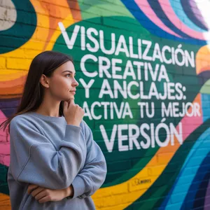 Imagen de portada para Ebook Visualización Creativa y Anclajes: Activa tu Mejor Versión