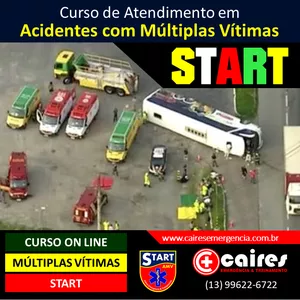 Imagem principal do produto CURSO DE ATENDIMENTO EM ACIDENTES COM MÚLTIPLAS VÍTIMAS