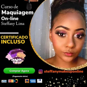 Imagem do curso CURSO DE MAQUIAGEM COM STEFFANY LIMA