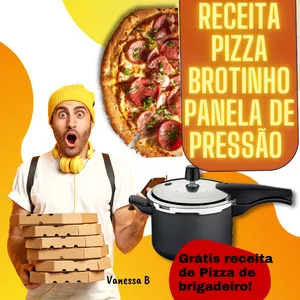 Imagem de capa para o Curso online Pizza brotinho de Panela de Pressão 
