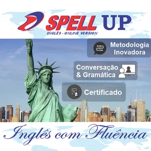 Imagem de capa para o Curso online Spell Up - Curso de Inglês | Básico ao Avançado