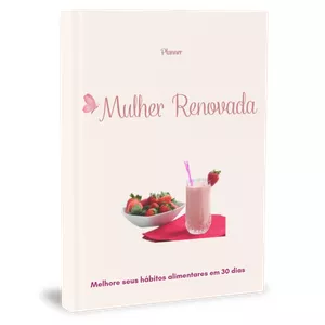 Imagem de capa para o Ebook Planner Mulher Renovada 