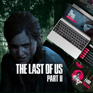 Imagem de capa para o Curso online The Last of Us 2 - Template de PowerPoint