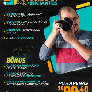 Imagem do curso Curso Fotografia para Iniciantes