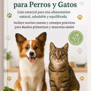 Imagen de portada para Curso online “Comida Real para Perros y Gatos” Guía completa para alimentar con amor, ciencia y recetas a tu mascota en todas las etapas de su vida