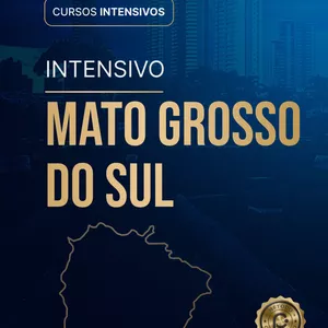 Imagem de capa para o Curso online Intensivo Mato Grosso do Sul  