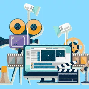 Imagem de capa para o Curso online Criação e Edição de Vídeos