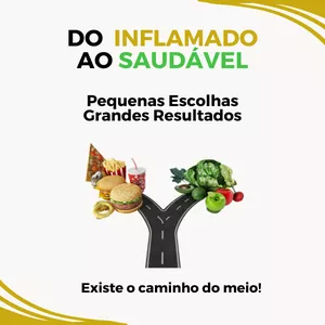 Imagem de capa para o Ebook Do Inflamado ao Saudável