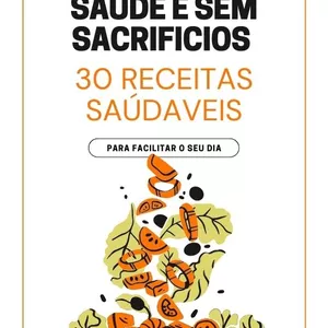 Imagem de capa para o Ebook EMAGREÇA COM SAÚDE E SEM SACRIFICIOS 