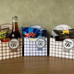 Imagem de capa para o Curso online Caixa Envelope Arredondada de dia dos Pais - Três Opções de Cores