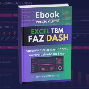 Imagem de capa para o Ebook Excel também faz Dash