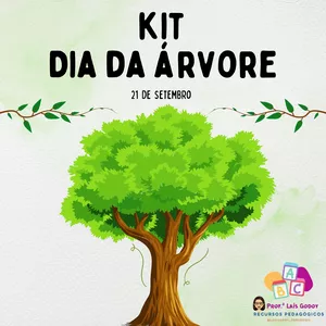 Imagem de capa para o Ebook Kit - Dia da Árvore
