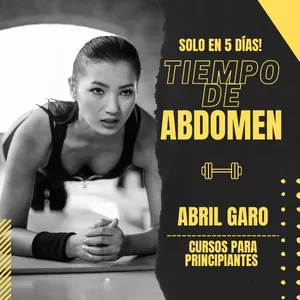 Imagen de portada para Curso online ABDOMEN PLANO EN SOLO 5 DIAS