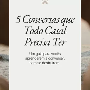 Imagem de capa para o Ebook E-book 5 Conversas que Todo Casal Precisa Ter