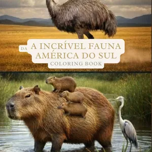 Imagem de capa para o Ebook A Incrível Fauna da América do Sul