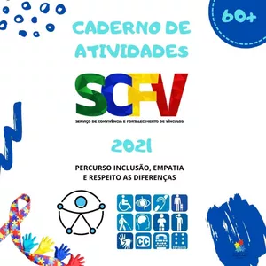 Imagem principal do produto CADERNO DE ATIVIDADES DO SCFV 60+