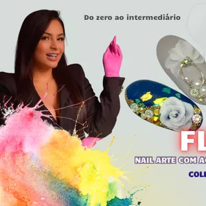 Imagem de capa para o Curso online Nail Arte Feita Com Acrílico