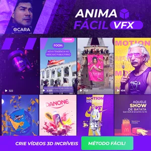 Imagem do curso ANIMA FÁCIL VFX