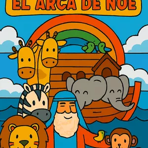 Imagen de portada para Ebook Ebook- El Arca de Noé para colorear