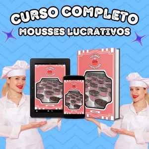 Imagem do curso CURSO COMPLETO MOUSSES LUCRATIVOS