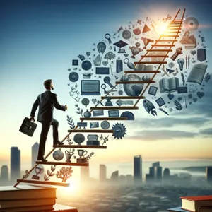 Imagem de capa para o Ebook Quebrando Limites: O Lado Desafiador do Crescimento na carreira