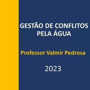 Curso Curso de Gestão de Conflitos pela Água