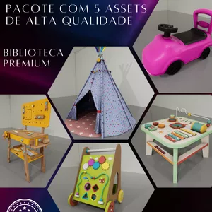 Imagem de capa para o Curso online PACOTE COM 5 ASSETS DE ALTA QUALIDADE VOL 89