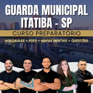 Imagem de capa para o Curso online Curso Guarda Municipal de Itatiba - SP