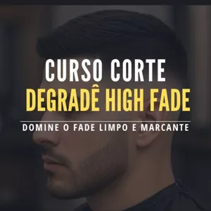 Imagem de capa para o Curso online Curso Corte Degradê High Fade