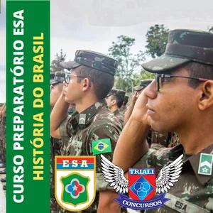 Imagem de capa para o Curso online Curso de História Brasil para ESA