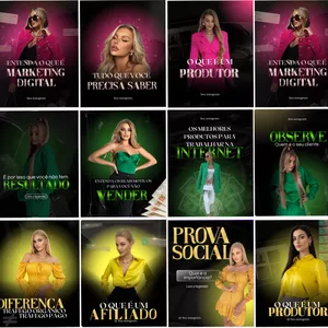 Imagem de capa para o Ebook Pack Canva Marketeira Aesthetic - Afiliadas e Infoprodutoras/ Marketing Digital