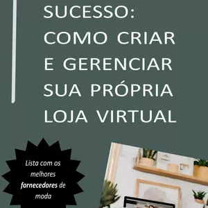 Imagem de capa para o Ebook Do zero ao sucesso: Como criar e gerenciar sua própria loja virtual 