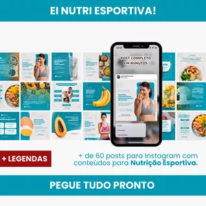 Imagem do curso PACK PARA NUTRIÇÃO ESPORTIVA
