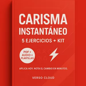 Imagen de portada para Ebook Carisma Instantáneo — 5 Ejercicios + Kit