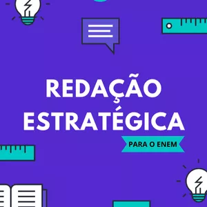 Imagem de capa para o Curso online Redação estratégica 