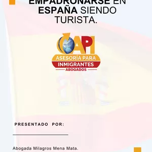 Imagen de portada para Ebook GUÍA SOBRE CÓMO EMPADRONARSE EN ESPAÑA SIENDO TURISTA