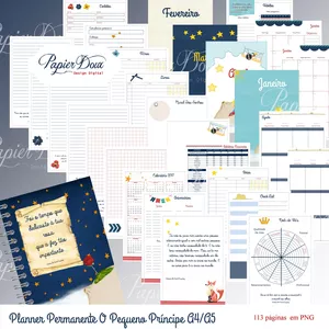 Imagem de capa para o Ebook Planner O pequeno príncipe 