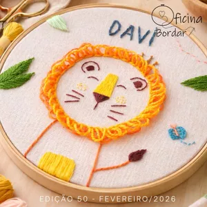 Imagem de capa para o Curso online Assinatura Oficina Bordar 