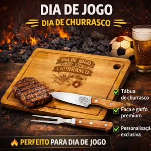 Imagem de capa para o Curso online Kit Churrasco DIA DE JOGO DIA DE CHURRASCO 