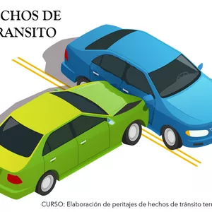 Imagen de portada para Curso online Elaboración de peritajes de hechos de tránsito terrestre.