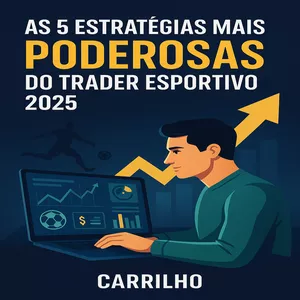 Imagem de capa para o Ebook Estratégias Poderosas Trader Esportivo 2025