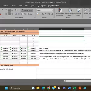 Imagem de capa para o Curso online planilhas ccih - controle de infecção