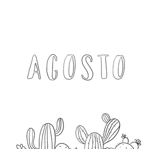 Imagen de portada para Ebook Agenda Agosto 