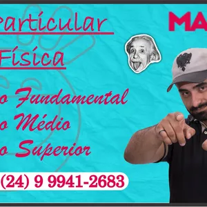 Imagem de capa para o Serviço online Aula de Física - Ensino Fundamental, Médio e Superior