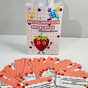 Imagem de capa para o Ebook Sacolinha Morango dos problemas matemáticos
