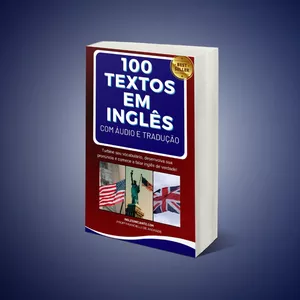 Imagem de capa para o Ebook 100 Textos em Inglês com Áudio e Tradução