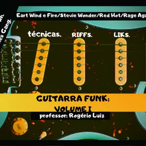 Imagem de capa para o Ebook guitarra funk: volume I