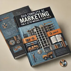 Imagem de capa para o Ebook Título do E-book:  "Marketing para Lojas de Material de Construção: Estratégias para Alavancar Suas Vendas"