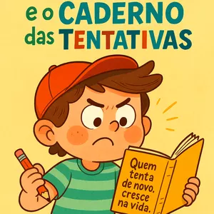 Imagem de capa para o Ebook Tonico e o Caderno das Tentativas